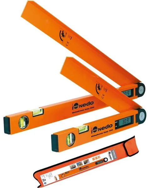 Nedo Digital vinkelmåler 400mm 0-200Â°